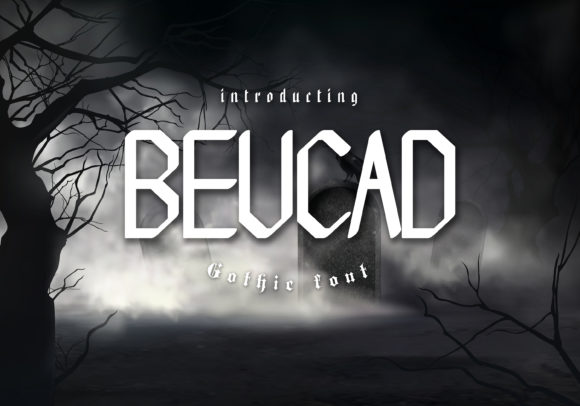 Beucad: A Geometric Display Font for Creative Branding