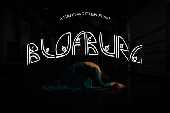 Blofburg Font for Handmade and Commercial Design