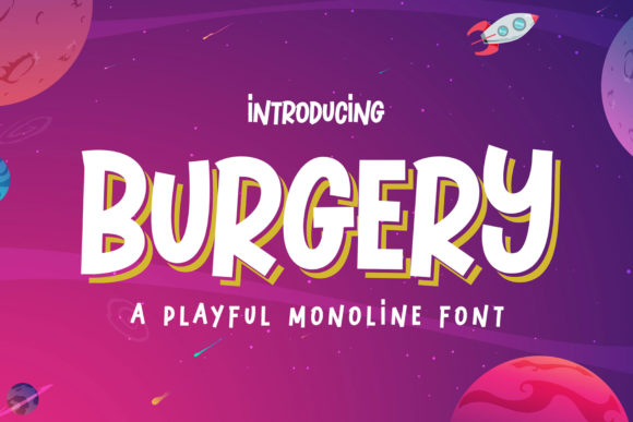 Burgery Font for Branding That Feels Playful and Polished