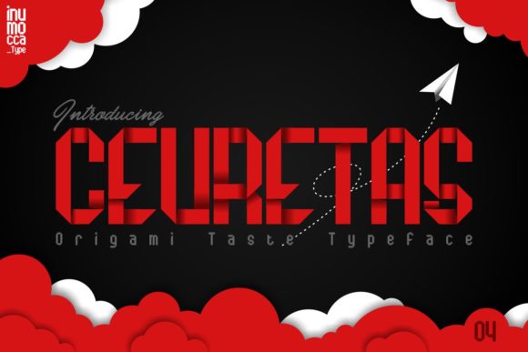 Ceuretas: A Bold Font for Digital Branding