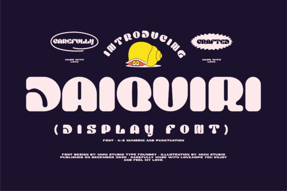 Daiquiri Font for Professional Branding