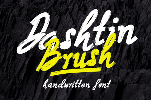Dashtin Brush: A Simple Font for a Polished Brand