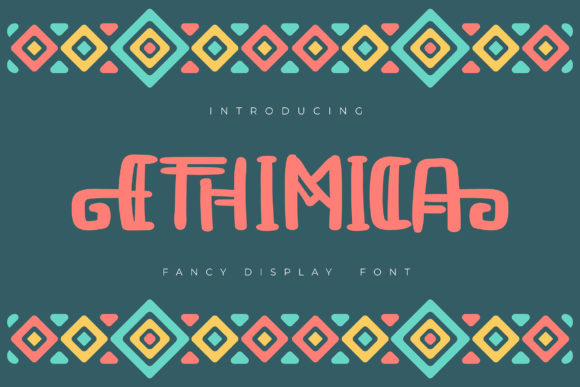 Ethimica: A Stylish Display Font for Modern Marketing