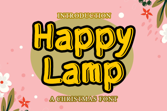 Happy Lamp: A Display Font for Modern Web Design