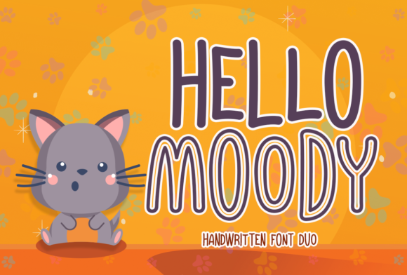 Hello Moody: A Versatile Display Font for Creative Branding