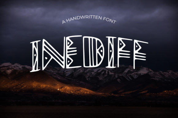 Inediff Font for Editorial Design and Content Creation
