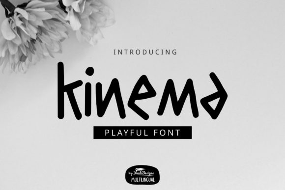 Kinema Font for Eye-Catching Campaign Designs