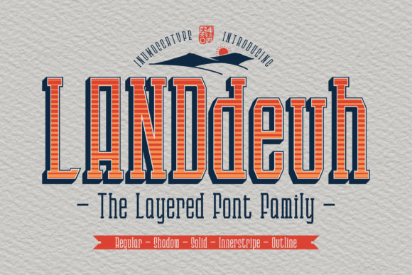 Landdeuh: A Bold Font That Elevates Brand Identity
