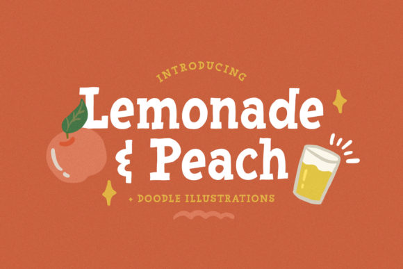 Lemonade Peach: A Font That Brings Freshness to Your Brand