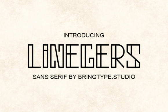 Linegers: A Font That Adds Personality to Every Craft Project