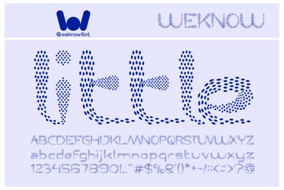 Little Ant: A Playful Display Font for Creative Makers