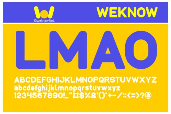 Lmao Font for Handmade Creations