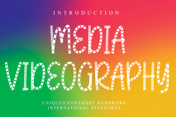 Media Videography: A Font That Elevates Handmade Creations