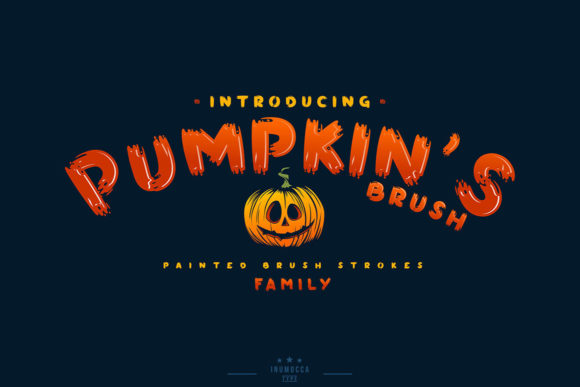 Pumpkin’s Brush: A Font That Brings Warmth to Every Project