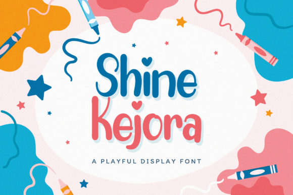 Shine Kejora: A Playful Font for Fresh Editorial Designs