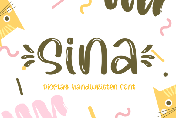 Sina Font for Editorial Design and Branding